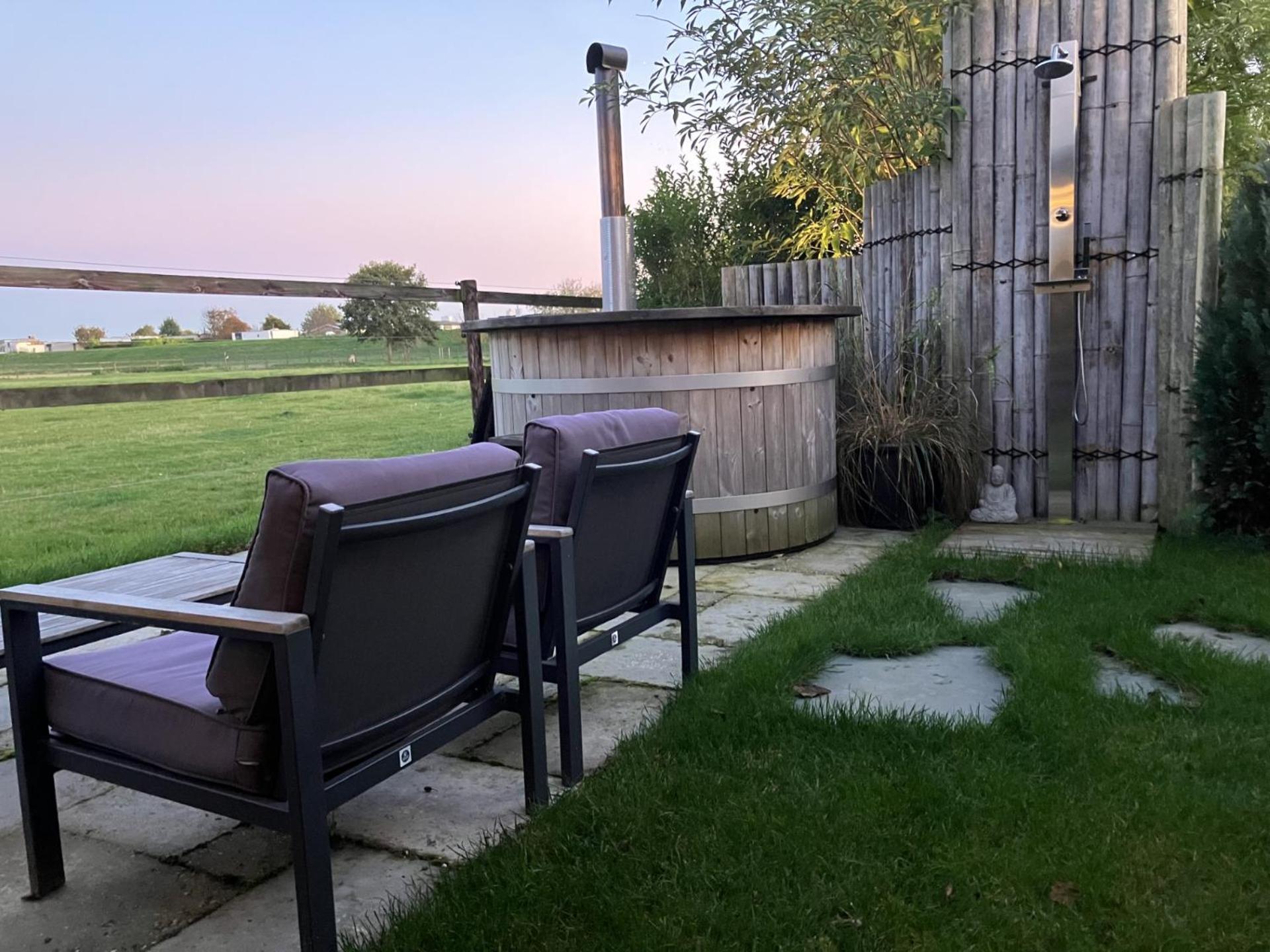 M&m Airconditioning Sauna Hottub Private Garden * Kortgene